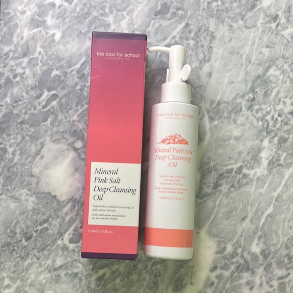 New Too Cool for School Deep Cleansing Oil